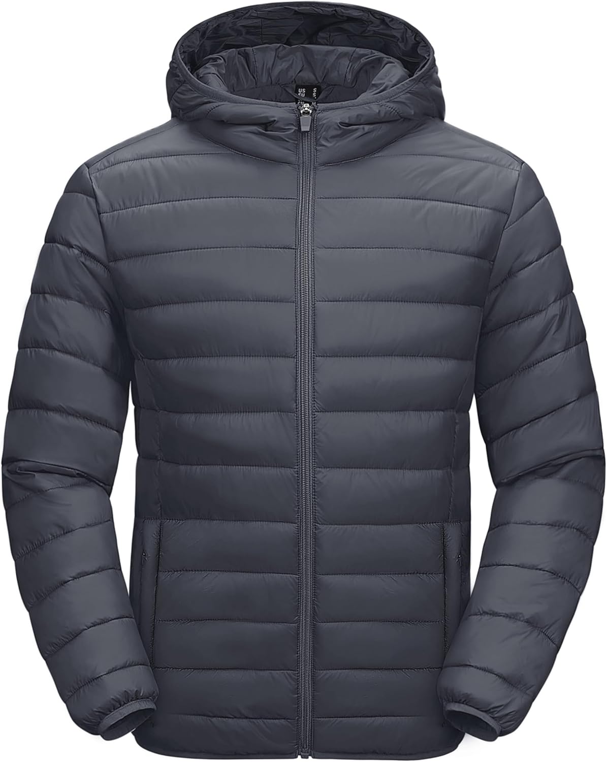 MAGCOMSEN Men's Lightweight Puffer Jacket for Winter Comfort