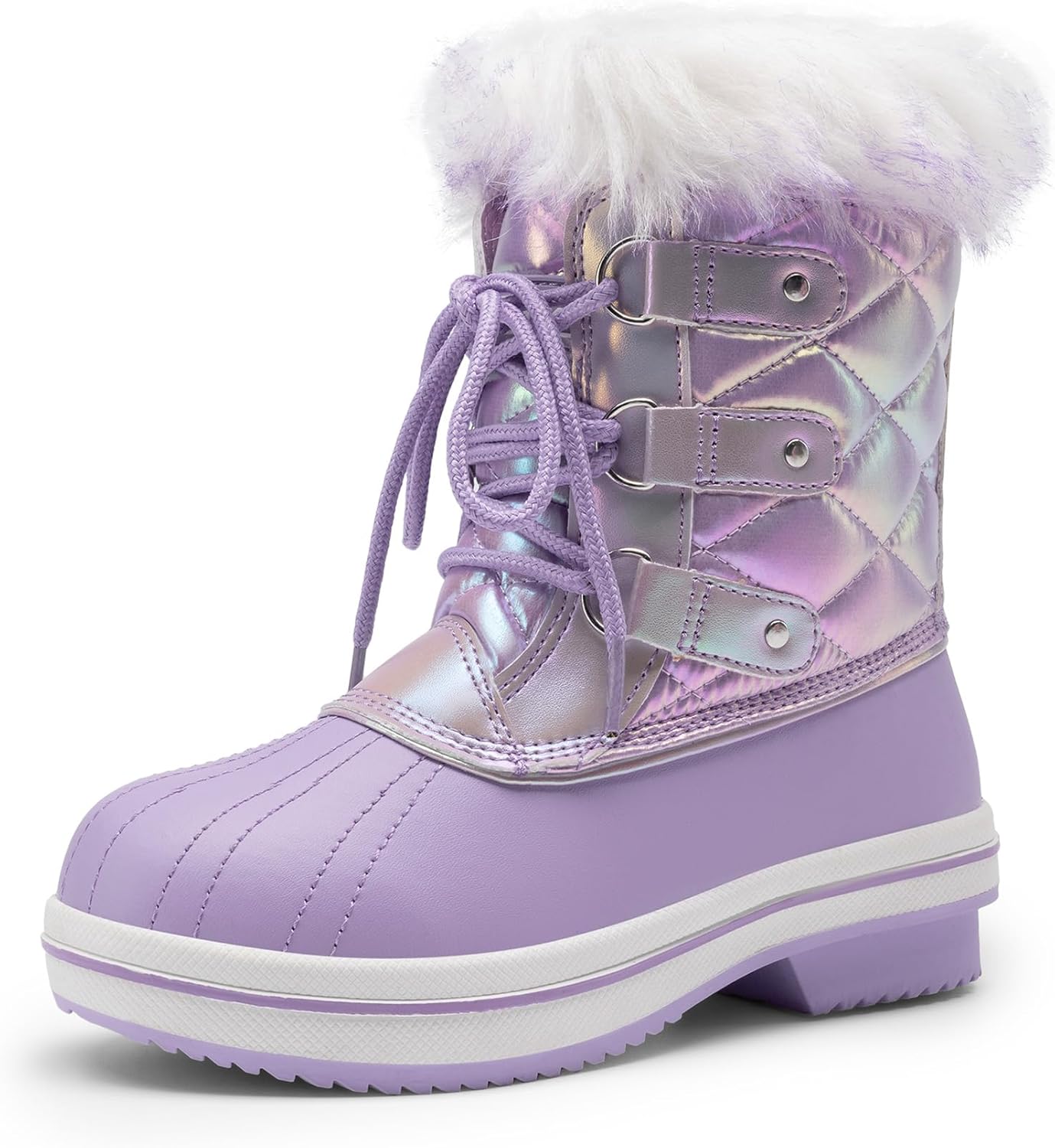 Cozy Kids Snow Boots with Faux Fur for All-Day Winter Play
