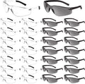 Safety Glasses for Men Bulk Pack of 10 - ANSI Z87.1 Clear