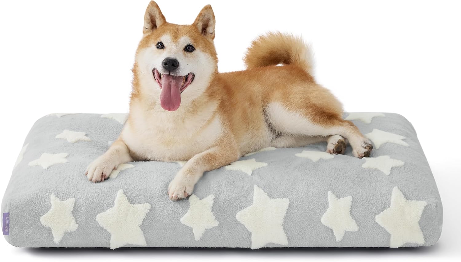Lesure Dog Beds Large Sized Thick Foam Pet Bed for Comfort
