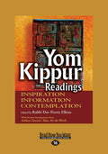 Yom Kippur Readings Inspiration Information: Contemplation