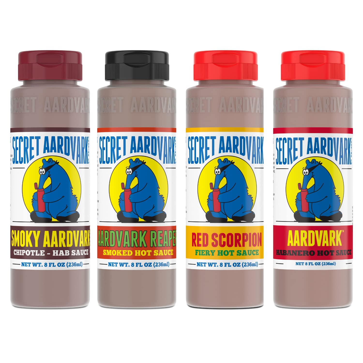 Secret Aardvark Hot Sauce Variety Pack for Flavor Lovers