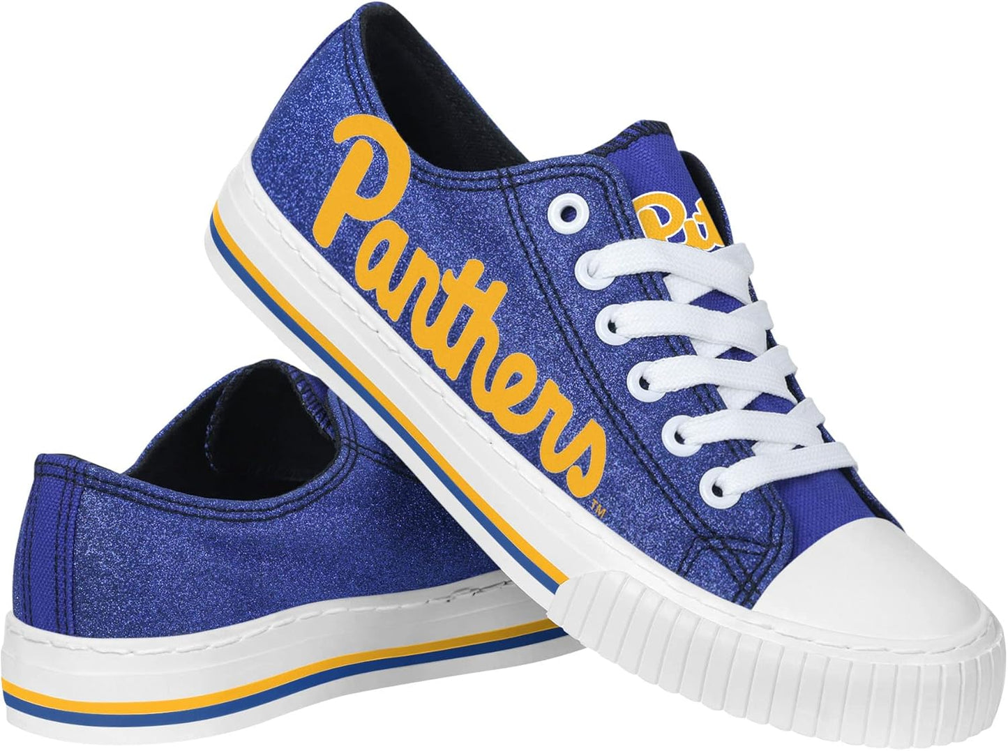 FOCO Women's NCAA College Team Logo Fashion Low Top Sneakers
