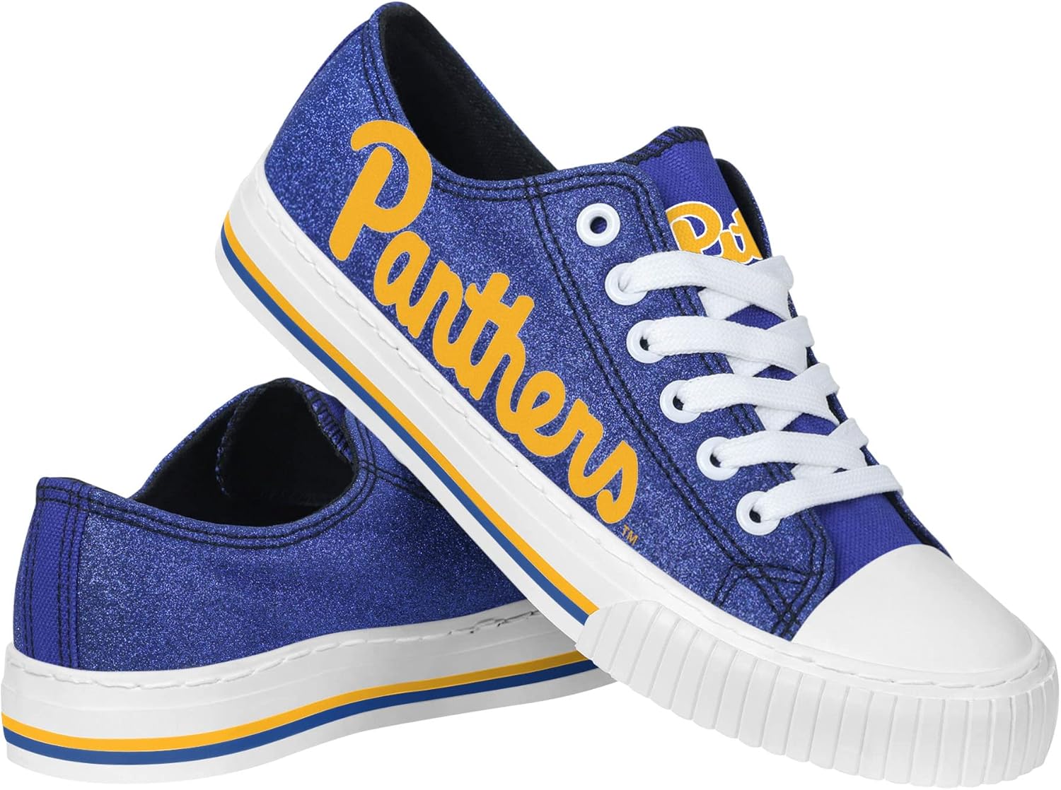 FOCO Women's NCAA College Team Logo Fashion Low Top Sneakers