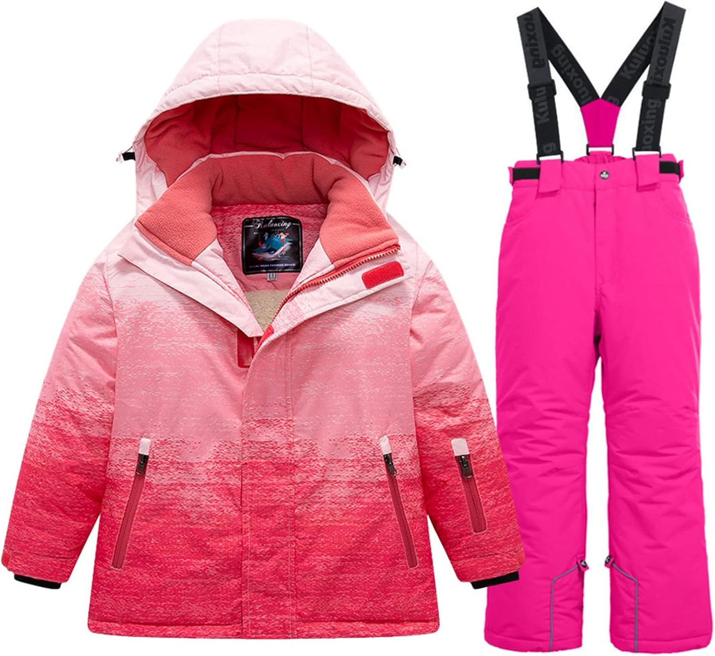 Boys Ski Jacket Snow Jacket Pants Suits for Winter Sports