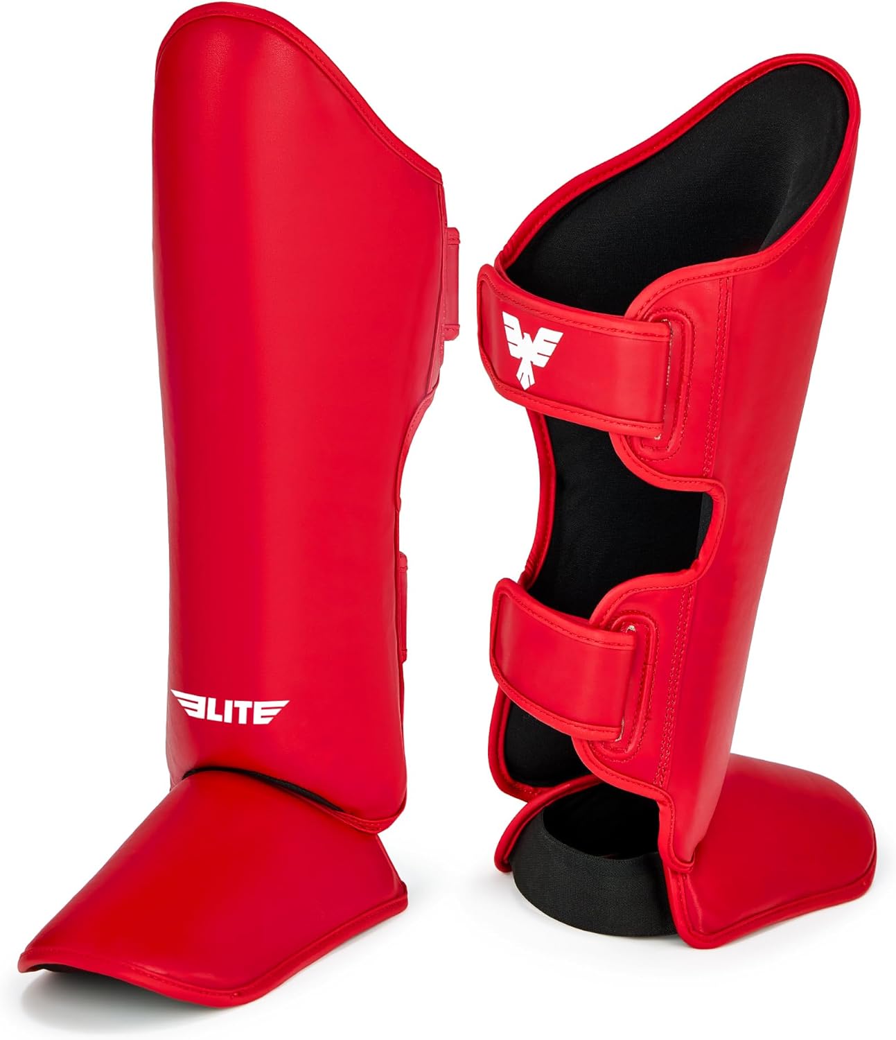 Elite Sports Muay Thai Shin Guards for Kickboxing and MMA