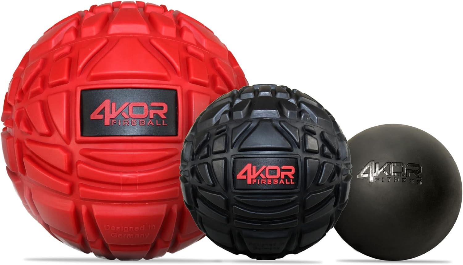 4KOR Trigger Point Massage Balls - Pain Relief & Mobility