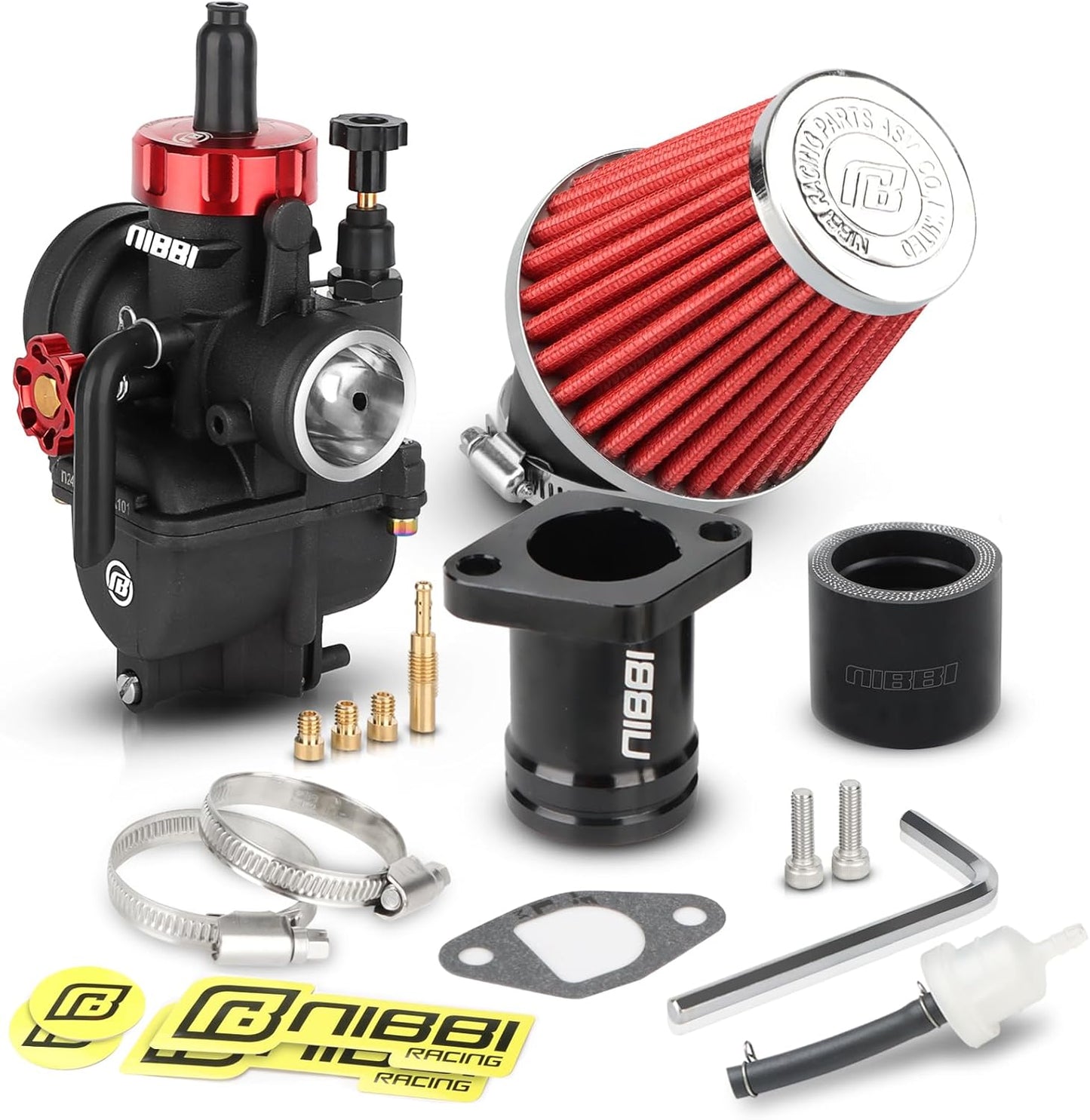 NIBBI PE24mm Carburetor Kit for Predator 212 Engine Upgrade