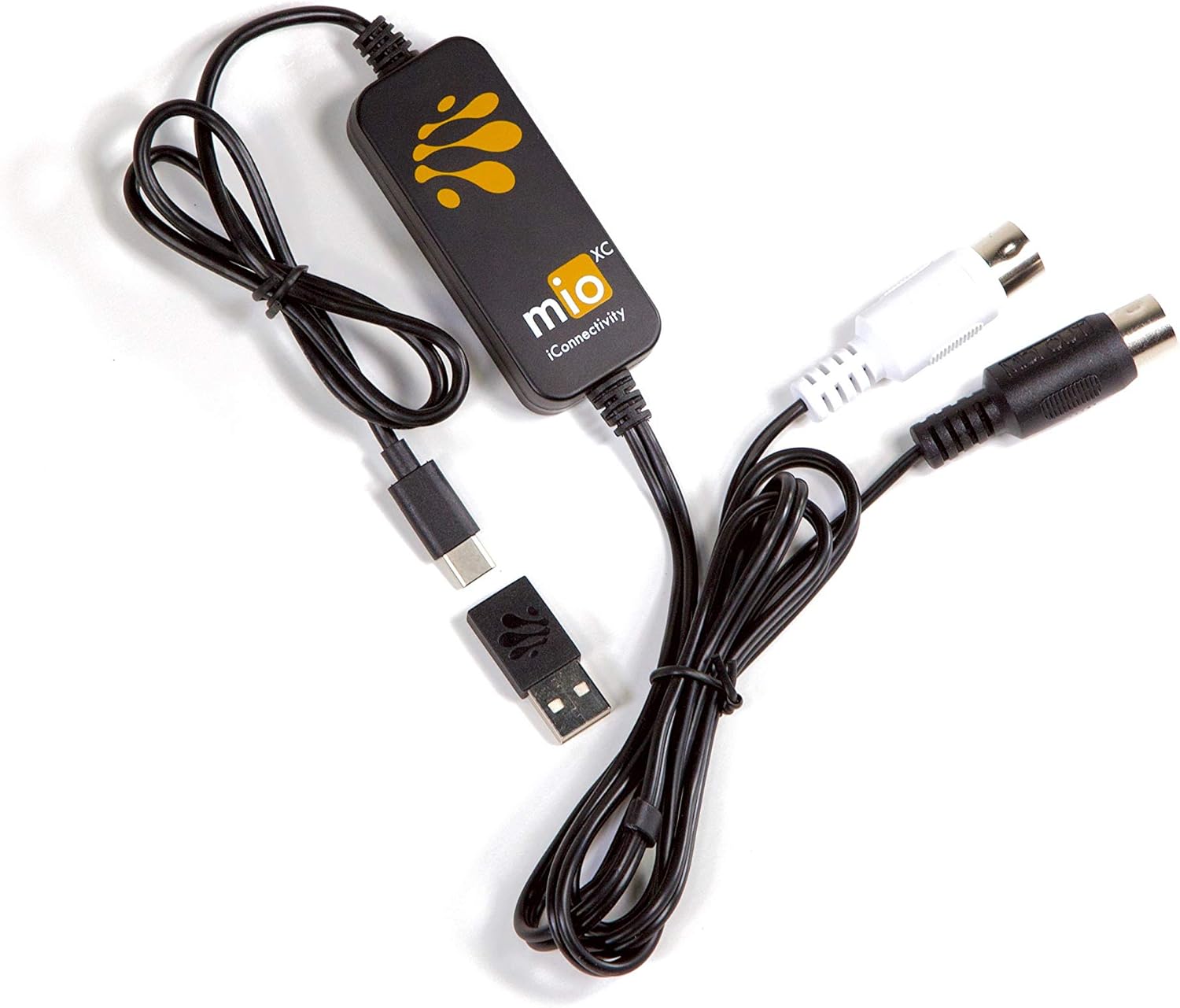 MIDI Interface with USB Type-C and Type-A for All Devices