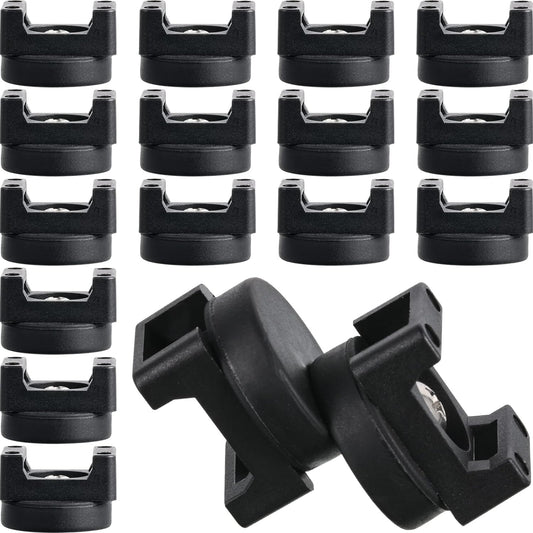 15pc Magnetic Cable Clips - Wire Management Solution