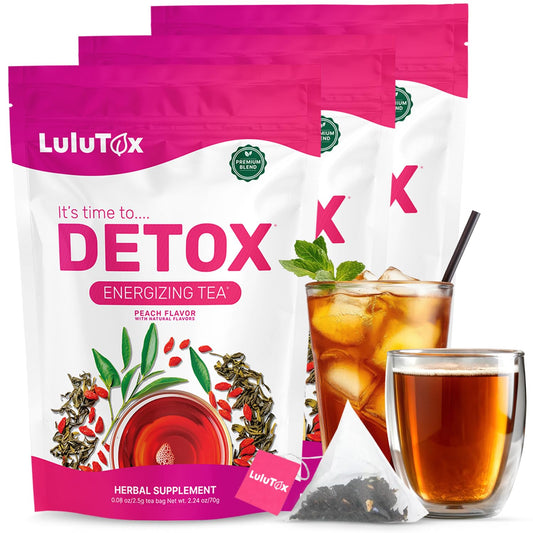 LULUTOX Detox Tea - Herbal Blend for Weight Loss and Wellness