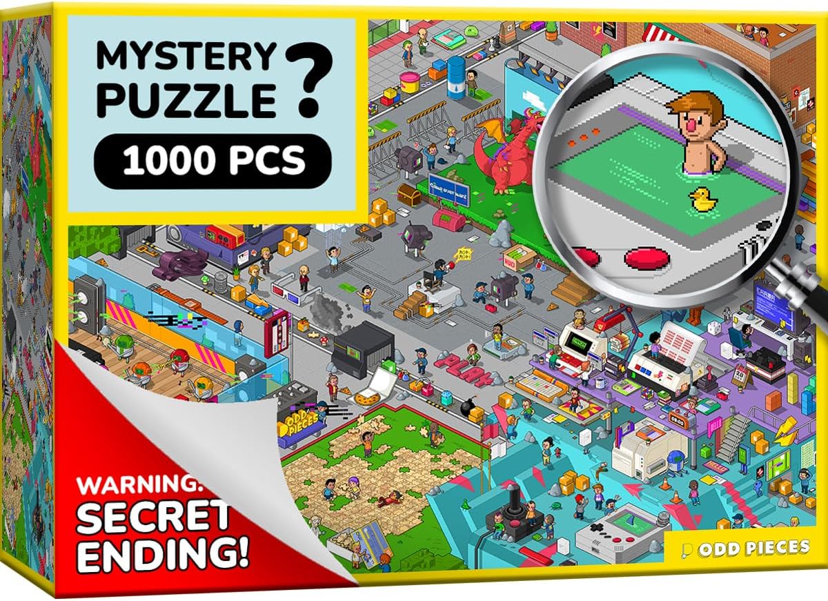 Jigsaw Puzzles 1000 Pieces with Mystery Ending for All Ages