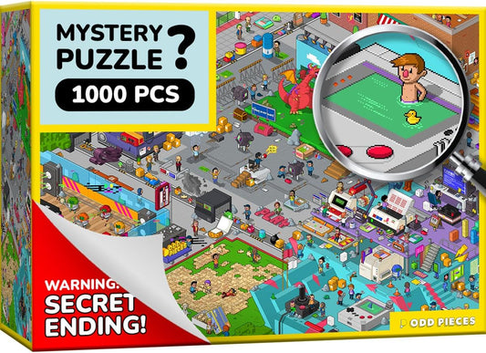 Jigsaw Puzzles 1000 Pieces with Mystery Ending for All Ages
