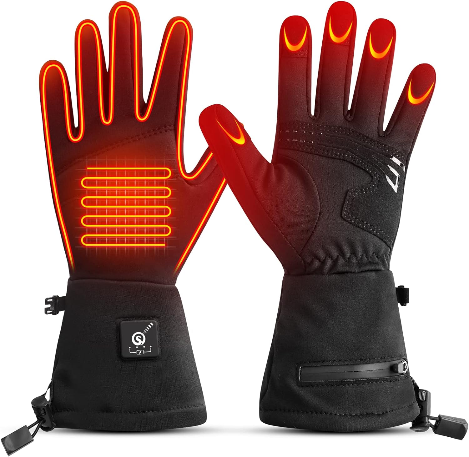 SAVIOR HEAT Rechargeable Heated Glove Liners: Ultimate Warmth!