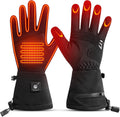 Heated Glove Liners for Men - SAVIOR HEAT Rechargeable Thin Warmers