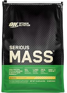Optimum Nutrition Serious Mass Weight Gainer Protein Powder Review