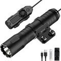 TOUGHSOUL Mlok Picatinny Tactical Flashlight 1250 Lumens - Compact