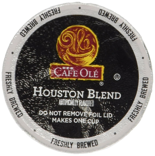 H-E-B Cafe Ole Houston Blend Coffee 54 Count Single Serve Cups
