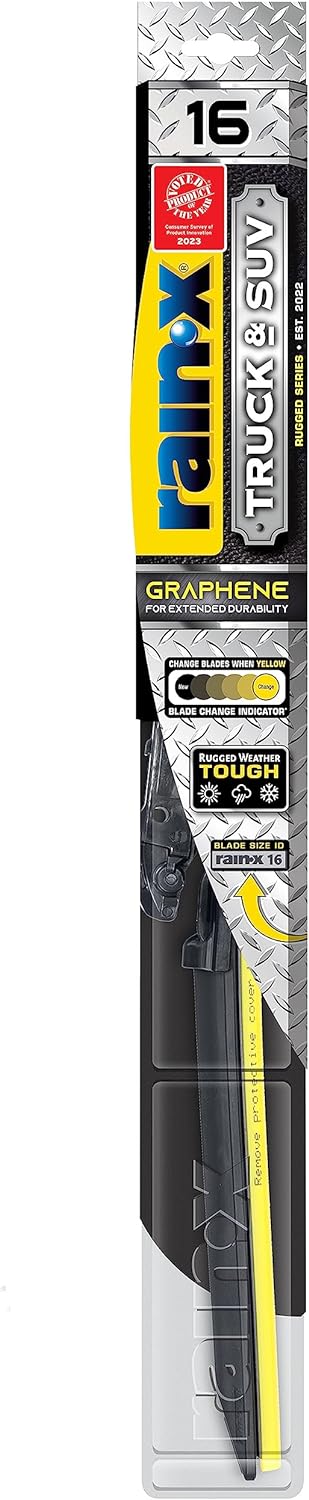 Rain-X 870116 Truck & SUV Rugged Series Wiper Blades for All Weather