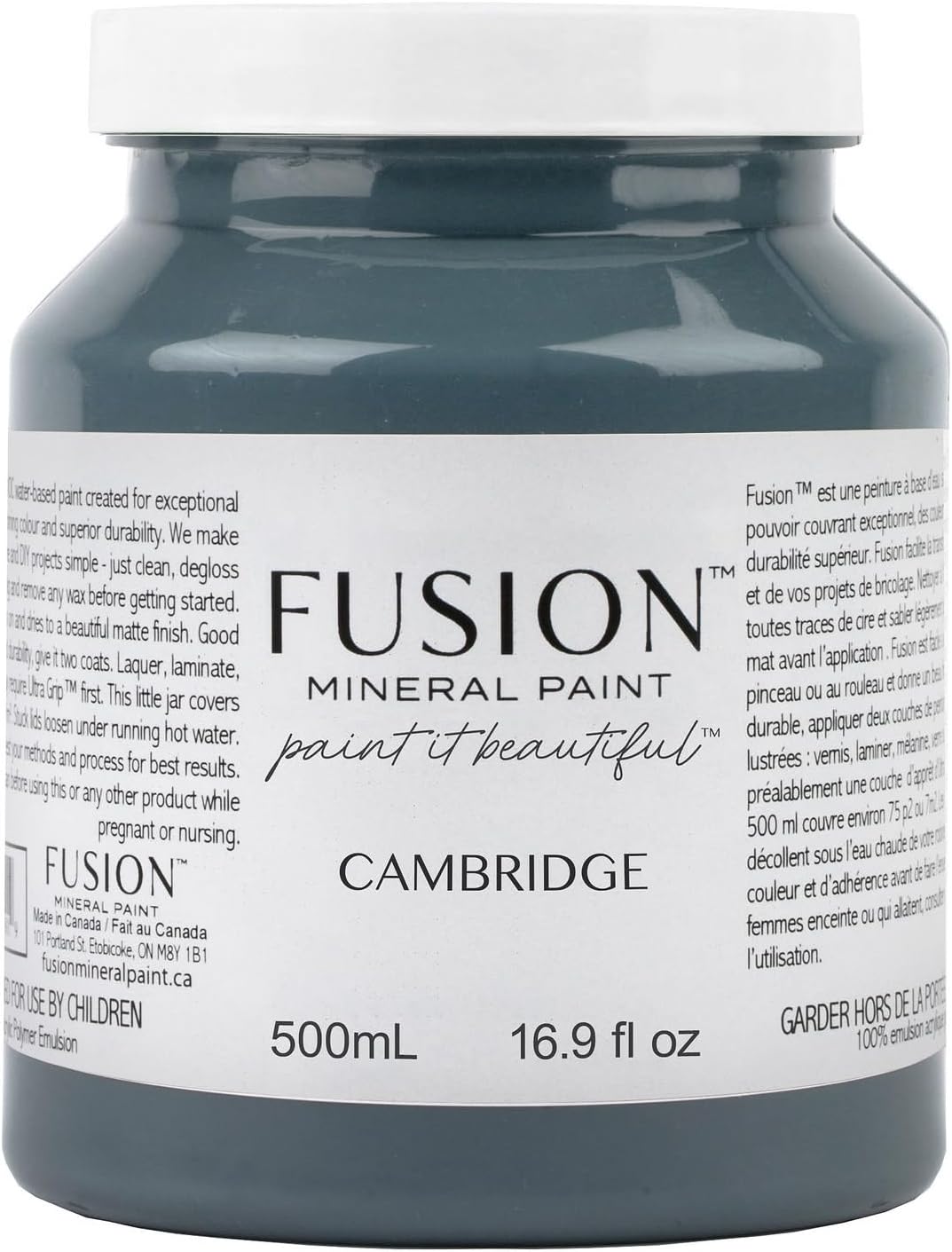Fusion Mineral Paint 500 ml in Cambridge for Easy Projects