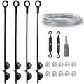 18in Ground Anchors Shed Anchor Kit for Secure Outdoor Use