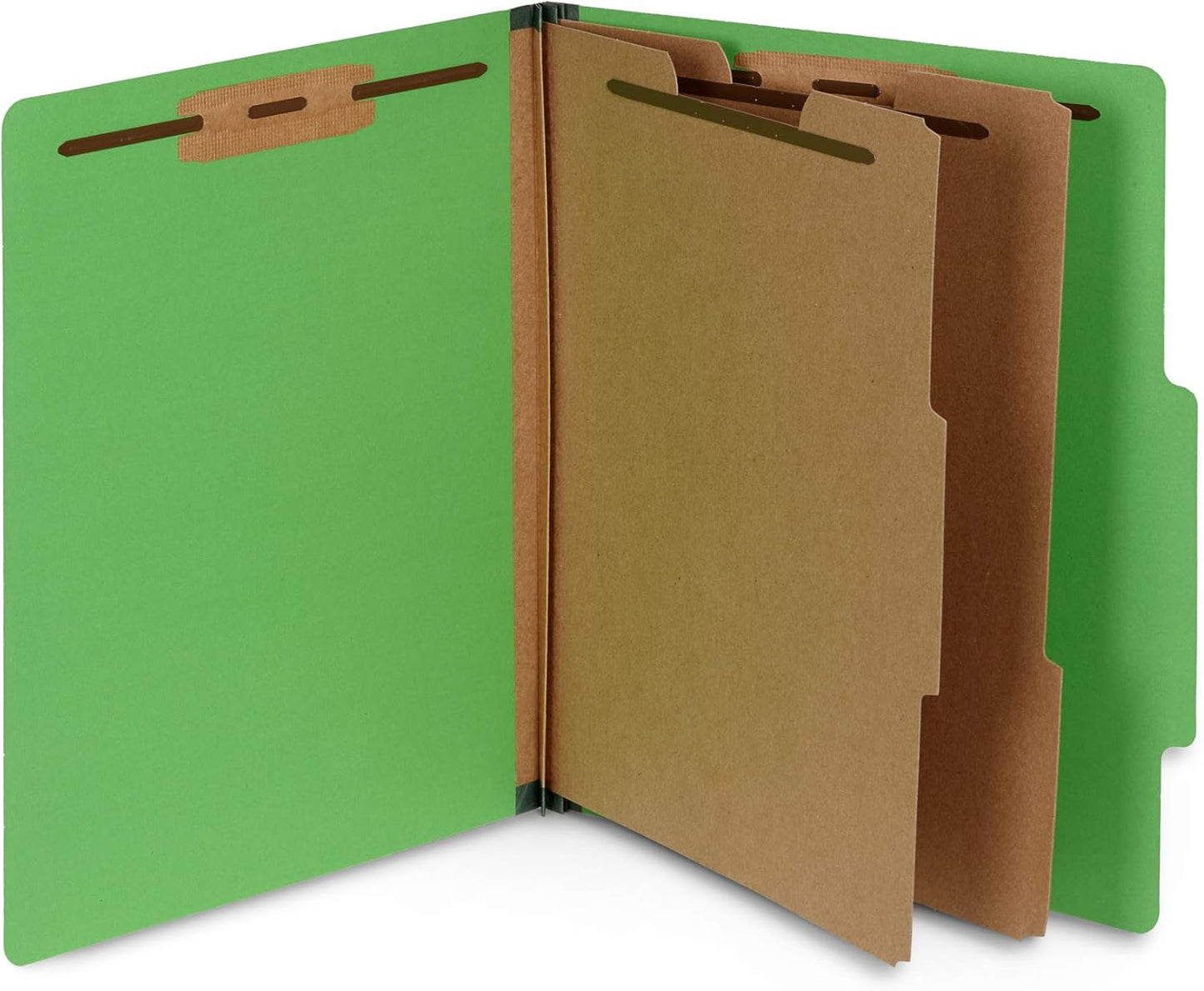 Durable Green Classification Folders for Medical and Office Files