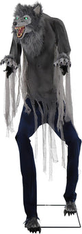 Haunted Hill Farm 7-Ft Towering Werewolf Animatronic