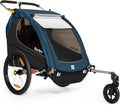 Burley Encore X 2-Seat Kids Bike Trailer & Stroller - Smooth Ride
