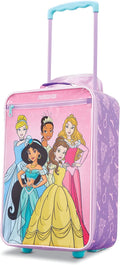 American Tourister Disney Softside Upright Luggage Princess Carry-On
