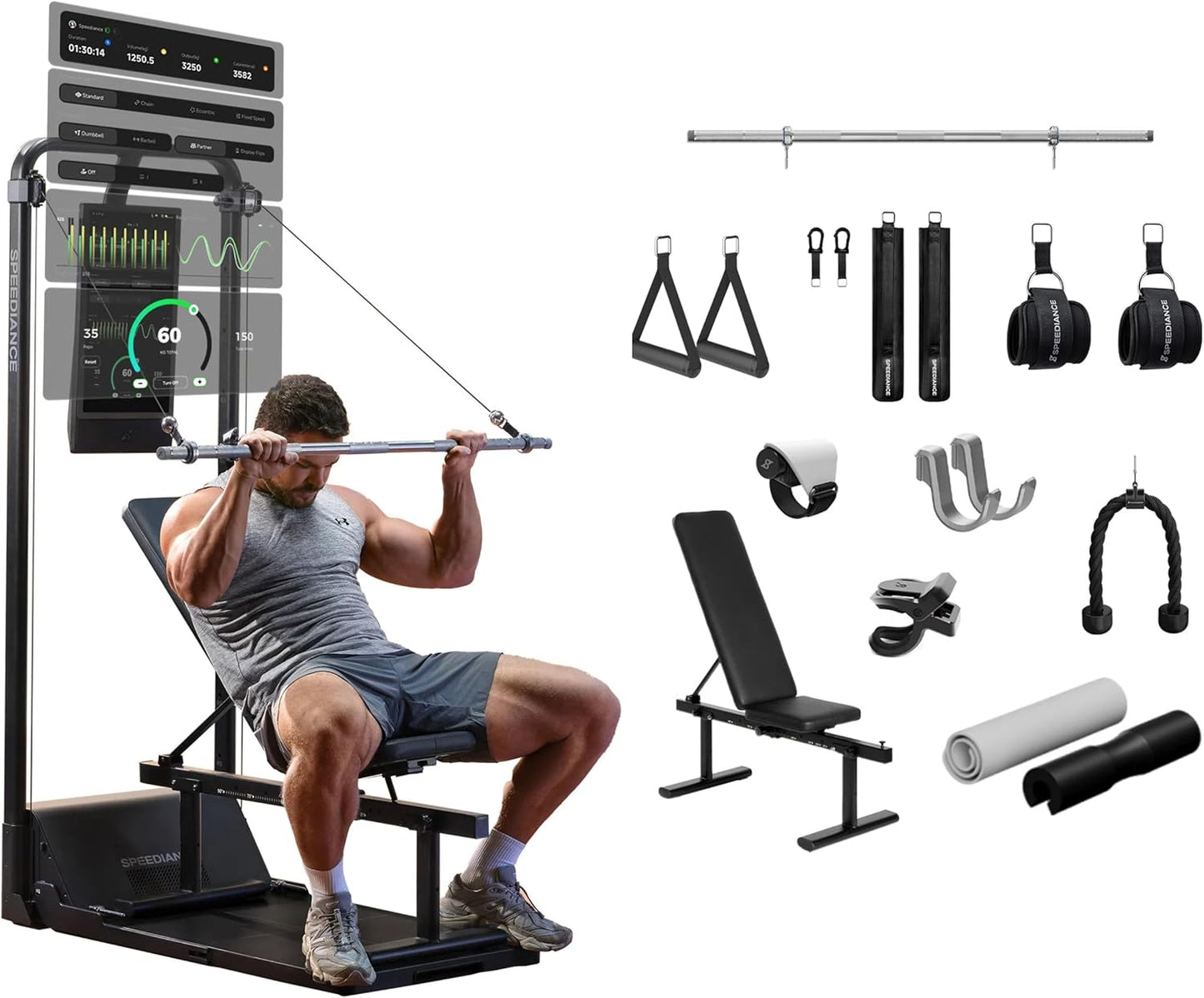 AI-Powered Smith Machine for Full-Body Training