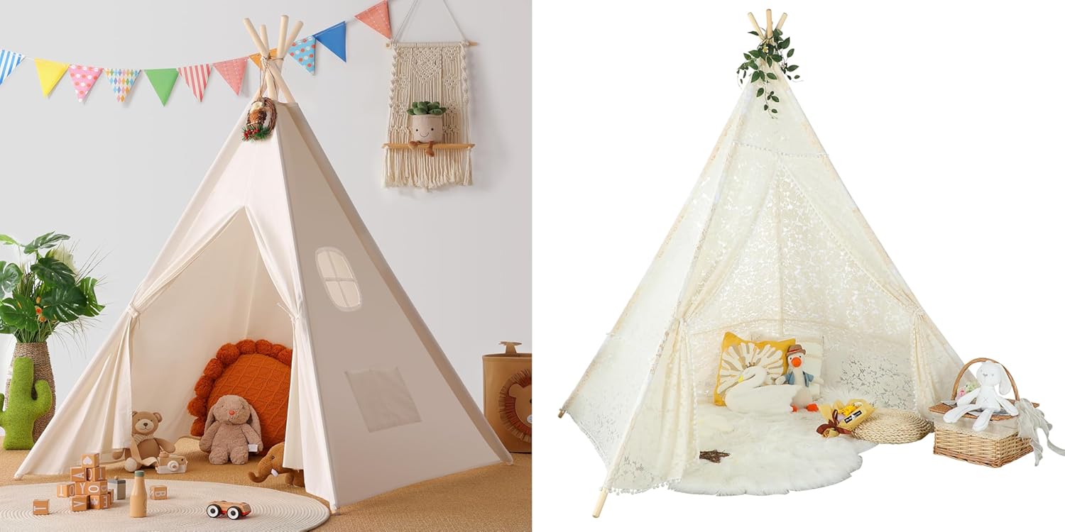 Magical Lace Teepee for Kids by Sumbababy