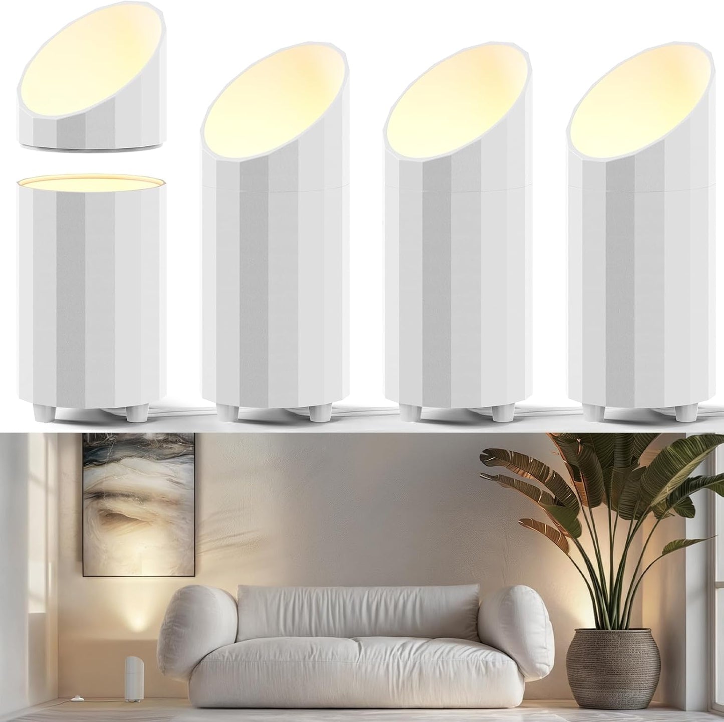 Barrina Up Lights Indoor Spotlight for Cozy Ambiance and Style