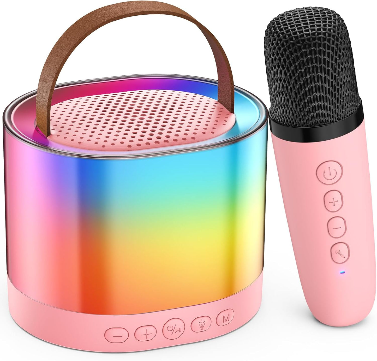 Portable Karaoke Machine with Magic Voice - Ideal for Parties!