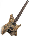 Headless Electric Guitar GW2 Fixed Bridge for 6-String Travel Guitar