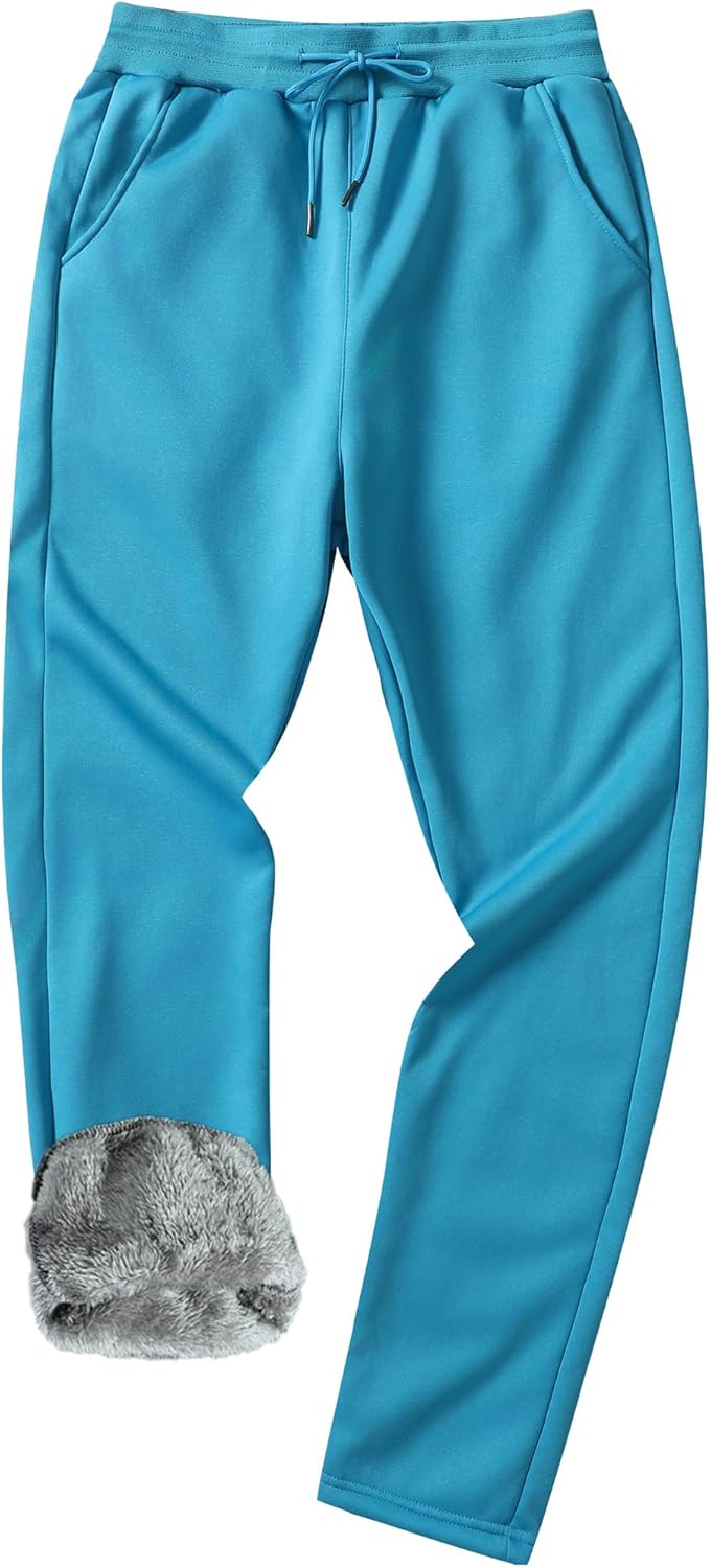 GXAMOY Men's Winter Fleece Pants for Ultimate Comfort