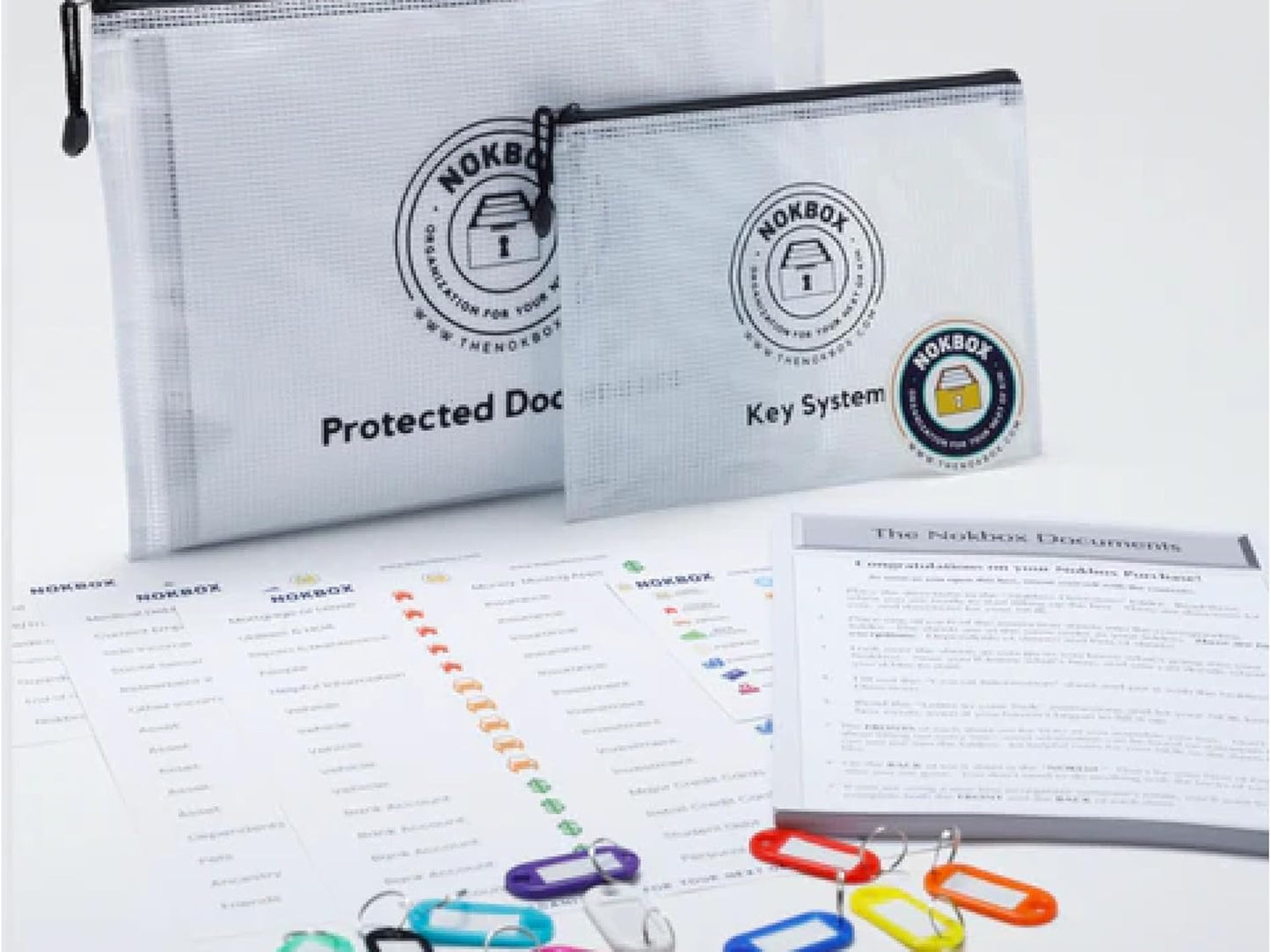 Nokbox Lite DIY Estate Planning Organizer & Emergency Kit Solution