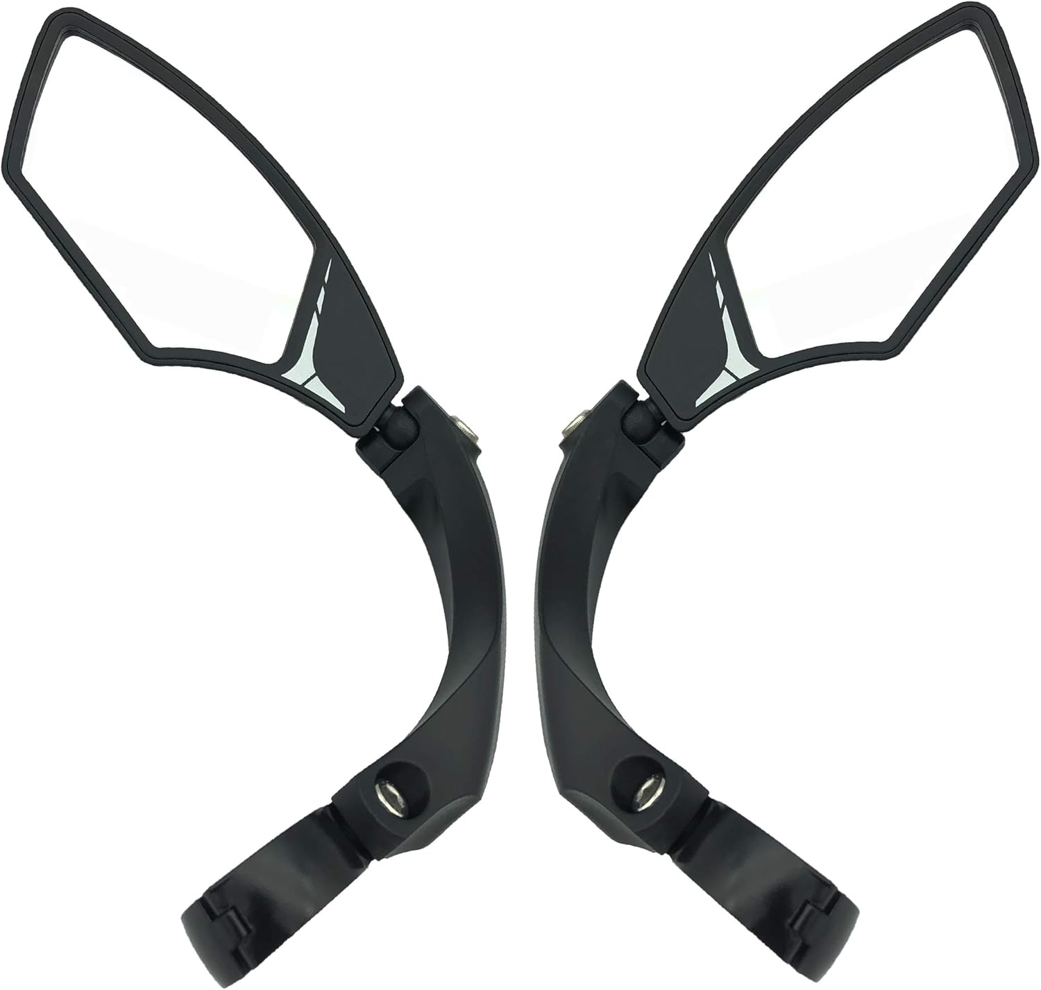 Hafny New Handlebar Bike Mirror with Adjustable Rotatable Design