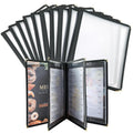 8.5 x 11 Inch Menu Covers for Restaurants and Cafes - 10 Pack