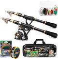 Fishing Rod and Reel Combo Telescopic Kit - Travel Carbon Fiber