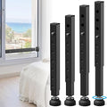 Window Security Bar Adjustable 11-18 in - Compact Home Lock