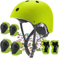 Kids Helmet with Knee and Elbow Pads for Safe Outdoor Fun