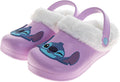 Disney Stitch Fuzzy Clogs for Kids - Warm Fluffy Indoor/Outdoor