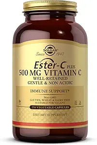 Solgar Ester-C Plus 500 mg Vitamin C for Immune Support