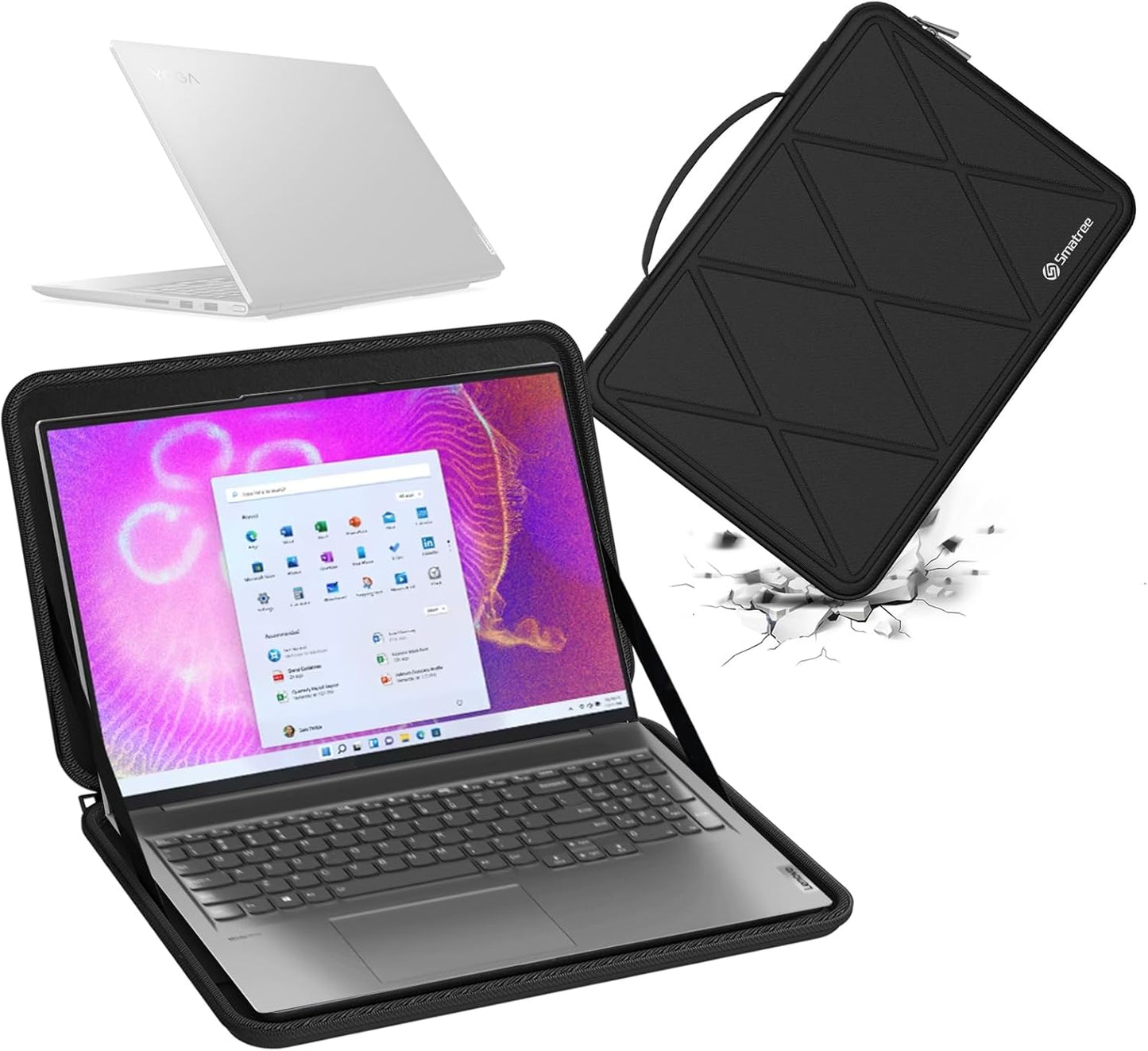 Smatree Hard EVA Protective Sleeve Case for 16 inch Lenovo Yoga