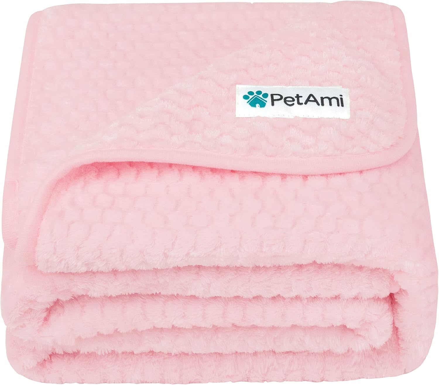 PetAmi Waterproof Dog Blanket for Large Dogs, 60x80 in Pink