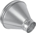 8 to 3 Inch Round Duct Reducer for HVAC Systems - Durable Steel