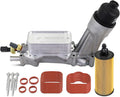 Mishimoto Aluminum Oil Filter Housing Kit Compatible with Pentastar