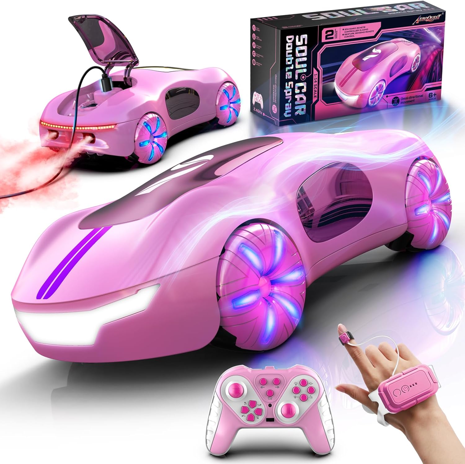 Gesture Sensing Remote Control Car for Kids - Epic Stunts & Fun
