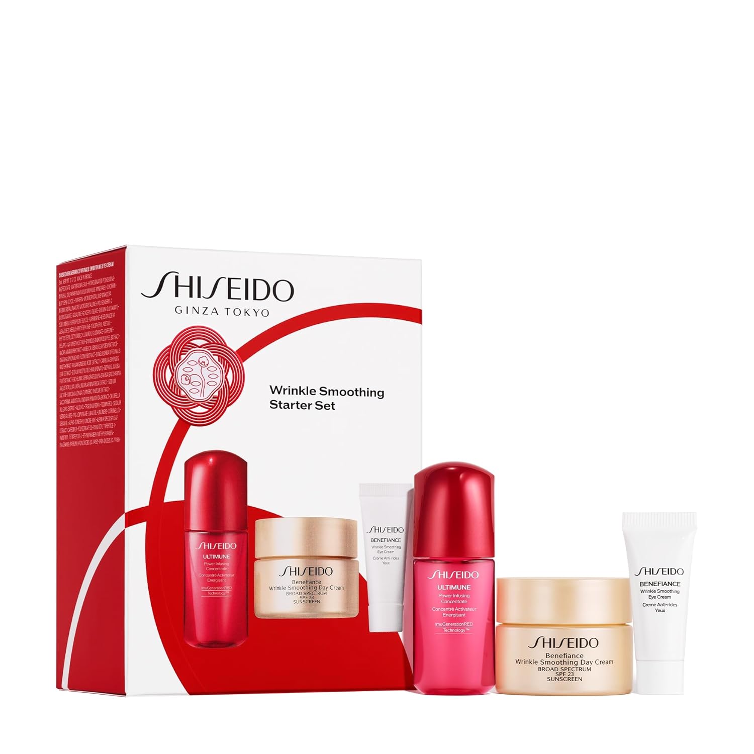 Shiseido Wrinkle Smoothing Starter Set for Youthful Skin