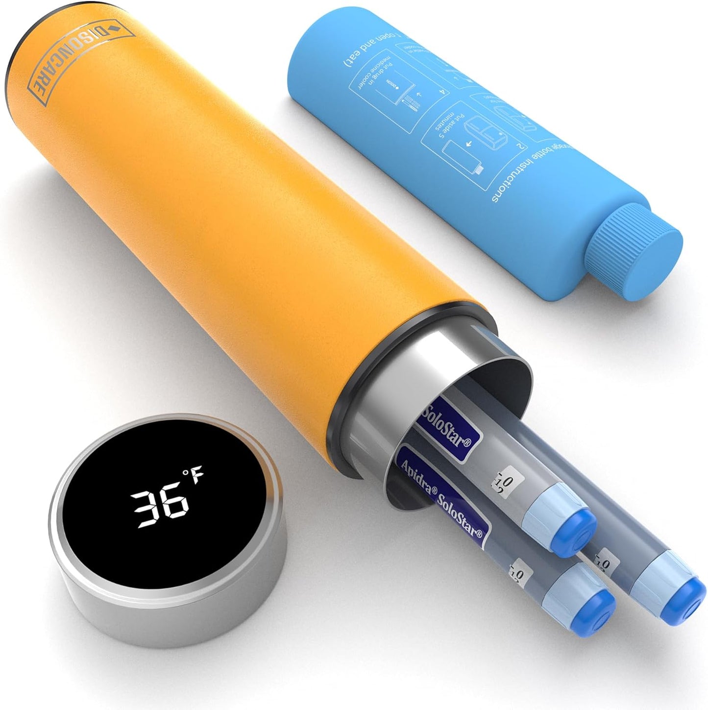 DISONCARE Odyssey 60H Insulin Cooler with Digital Display
